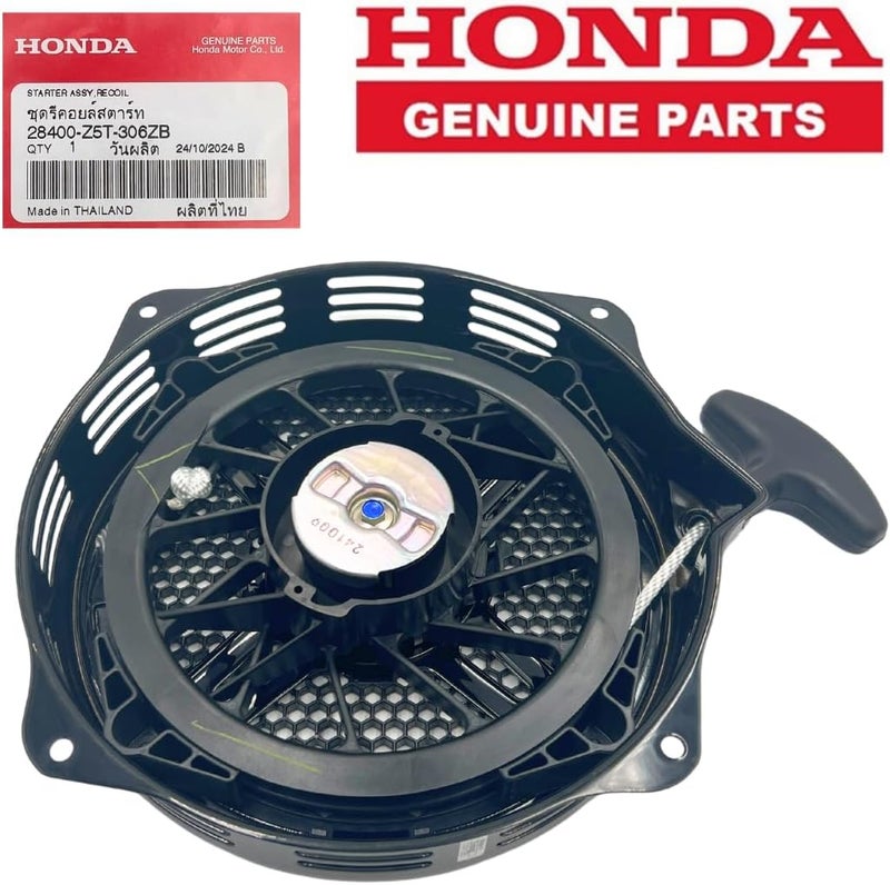 KINDZA Genuine 28400-Z5T-306ZB Recoil Starter for Honda EB4000X EB5000X EB65000X EM4000sx EM5000sxk3 EM5000sxk2 Generators OEM - Image 2